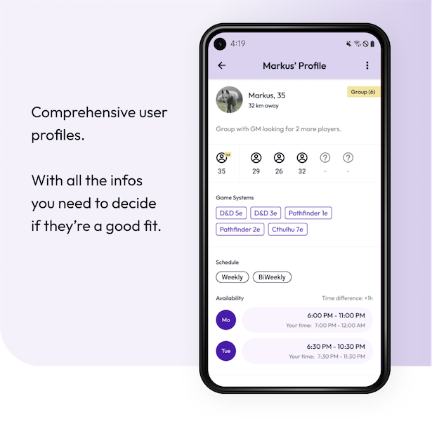A screenshot of the app with additional text.